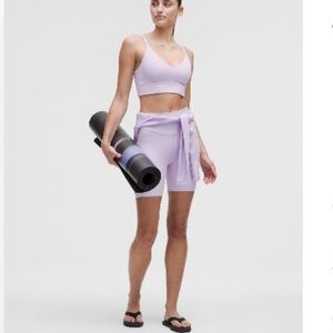 lululemon wunder under sense knit short 6" brand new with tags